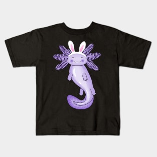 Cute Easter Axolotl Kids T-Shirt